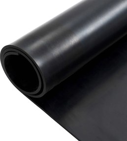 vidaXL Μάτ δαπέδου Μαύρο 1,2 x 2 μ Λάστιχο