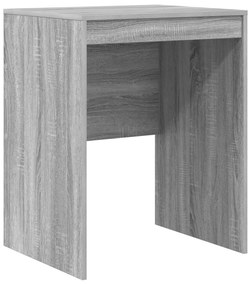 vidaXL Γραφείο γραφής Γκρι sonoma Μοριοσανίδα 60 x 50 x 76 εκ Απλό