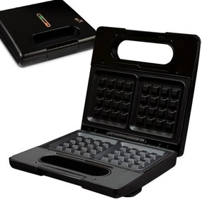 Berlinger Haus Ηλεκτρική Βαφλιέρα 780W Black Rose Collection BH-9146