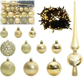 vidaXL Τεχνητό Χριστουγεννιάτικο Δέντρο με 150 LED Πράσινο 150 cm