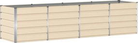 vidaXL Γλάστρα Ελεφαντόδοντο 320 x 80 x 75 εκ. Ατσάλι