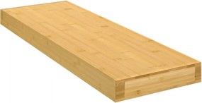 vidaXL Ράφι Τοίχου 60 x 20 x 4 εκ. από Μπαμπού