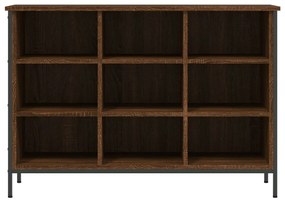 vidaXL Παπουτσοθήκη Καφέ Δρυς 100 x 35 x 70 εκ. από Επεξεργασμένο Ξύλο