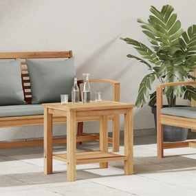 vidaXL Τραπεζάκι σαλονιού Καφέ 50 x 35 x 45 cm Μασίφ ξύλο teak