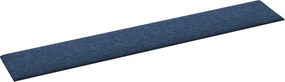 vidaXL Κεφαλάρι Τοίχου 12 pcs Μπλε 90 x 15 cm ύφασμα