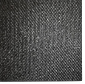vidaXL Πατάκι Εισόδου Μαύρο 80 x 100 εκ. Θυσανωτός Κοκοφοίνικας
