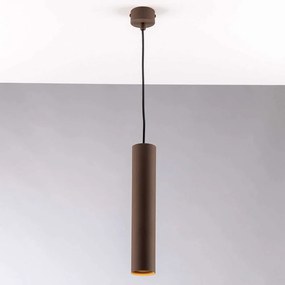 Φωτιστικό Οροφής Fluke I-FLUKE-S30 BRO 1xGU10 Φ5,5cm 30x200cm Rust Luce Ambiente Design Μέταλλο