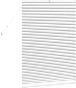 vidaXL Βενετσιάνικες Ρόδες Λευκό 130 x 95 εκ Αλουμίνιο