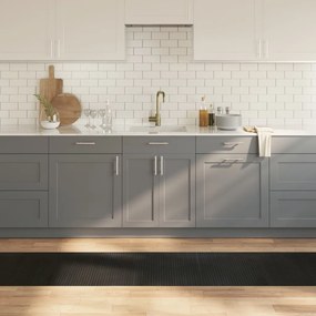 vidaXL Χαλί Ορθογώνιο Μαύρο 60x300 εκ. από Μπαμπού
