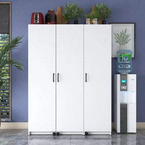 Ντουλάπι Λευκό EUFRO 135x42x180