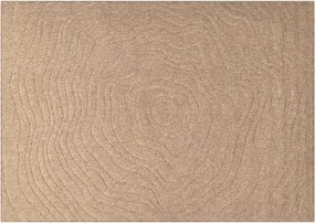 vidaXL Χαλιά χώρου Μουάρ AGIRA Φυσικό 280 x 200 εκ Πολυεστέρας