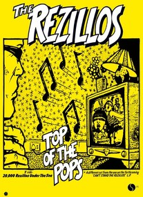 Αφίσα Rezillos - Top Of The Pops