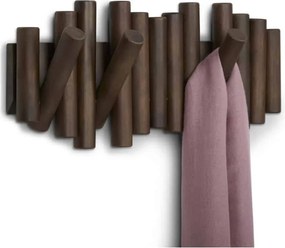 Ξύλινη Κρεμάστρα Τοίχου Umbra Picket / καρυδιά 1011471-746