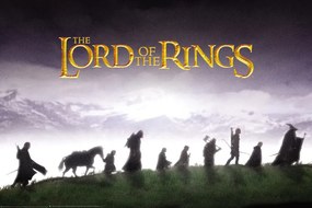 Εκτύπωση τέχνης Lord of the Rings - Group, (40 x 26.7 cm)