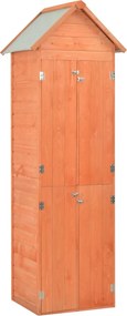 vidaXL Αποθήκη Κήπου 71 x 60 x 213 εκ. Ξύλινη