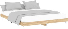 vidaXL Πλαίσιο κρεβατιού χωρίς στρώμα 180x200 εκ. Επεξεργασμένο Ξύλο