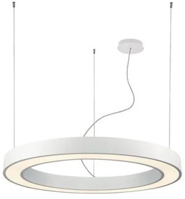Κρεμαστό Φωτιστικό Οροφής LED 66W 3000Κ Φ90cm Ring Viokef-3915-0009-3-W-N-Λευκό 3915-0009-3-W-N