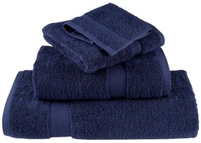 vidaXL Πετσέτες 2 pcs Ναυτικό μπλε 15 x 21 cm Βαμβάκι