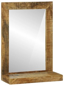 vidaXL Καθρέφτης  50x22x70 cm Μασίφ Ρουστίκ Ξύλο Μάνγκο