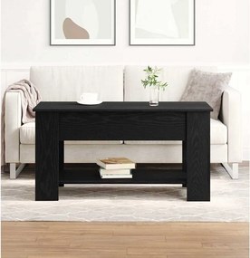 vidaXL Τραπεζάκι σαλονιού Μαύρη Οξυά 101 x 49 x 52 cm