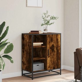 vidaXL Sideboard Καπνιστή δρυς 62x35x76 cm Κατασκευασμένο ξύλο