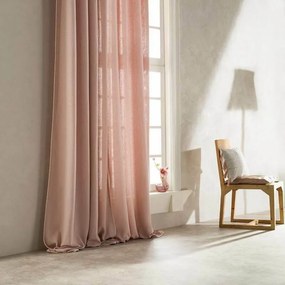 Κουρτίνα Με Σιρίτι Punto Ροζ 140x280cm 436B/17 – Gofis Home