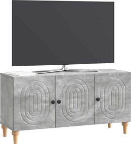 vidaXL Ντουλάπι TV 99 x 34,5 x 50 cm Γκρι Σκυροδέματος