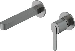 Orabella Marea 10422 Gun Metal Light - Εντοιχιζόμενη μπαταρία νιπτήρα