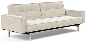 Καναπές Κρεβάτι Splitback Chrome Με Μπράτσα 241*91*80εκ- ( 357)