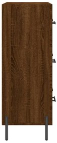 vidaXL Ντουλάπι Καφέ Δρυς 69,5 x 34 x 90 εκ. Επεξεργασμένο Ξύλο
