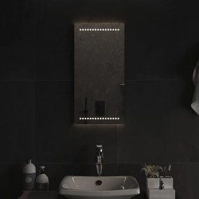 vidaXL Καθρέφτης Μπάνιου με LED 30x60 εκ.