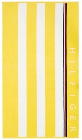 Πετσέτα Θαλάσσης Zoom Yellow Tommy Hilfiger Θαλάσσης 90x160cm 100% Βαμβάκι