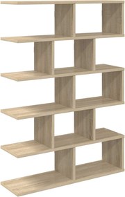 vidaXL Ράφι Τοίχου Sonoma Δρυς 70 x 20 x 100 εκ. Επεξεργασμένο Ξύλο