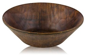 Διακοσμητικό Μπωλ (Φ27x7.5) Tria By Espiel Chestnut HWD788K24-6