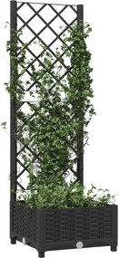 vidaXL Κήπος Μαύρο 40 x 40 x 121,5 cm