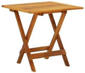 Τραπέζι Bistro 46 x 46 x 47 εκ. από Μασίφ Ξύλο Ακακίας