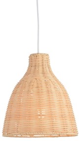Φωτιστικό Κρεμαστο Aca KS182026P OIA Μπεζ/Κρεμ (Beige/Creme)