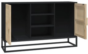 vidaXL Μπουφές Μαύρος 105 x 30 x 65 εκ. από Επεξεργασμένο Ξύλο