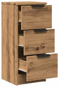 Sideboards 2 τεμάχια Artisan Oak 30x30x70cm Κατασκευασμένο ξύλο 856958