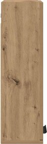 vidaXL Ντουλάπι Μπάνιου Επιτοίχιο Artisan Δρυς 32 x 20 x 67 εκ.