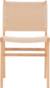 ΚΑΡΕΚΛΑ IGNACIO RUBBERWOOD ΣΧΟΙΝΙ ΦΥΣΙΚΟ HM9330.01 50X60X87Υεκ.