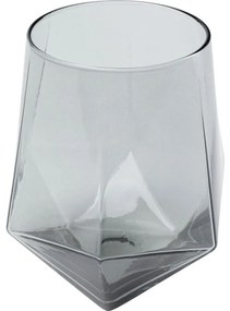 Ποτήρι Tumbler Γυάλινο Γκρι 11x11x12 εκ.