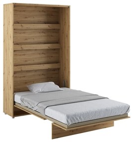 Κρεβάτι τοίχου Concept Pro Lenart AH103, 120x200, Πλαστικοποιημένη μοριοσανίδα,  Τάβλες για Κρεβάτι, 131x228x217cm