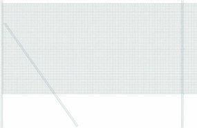 vidaXL Συγκολλητός φράχτης από σύρμα Πράσινο