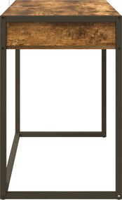 vidaXL Γραφείο Καπνιστό Δρύς 100 x 50 x 75 cm Επεξεργασμένο ξύλο