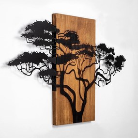 Decorative Wooden Wall Accessory Acacia Tree - 387 Walnut
Black