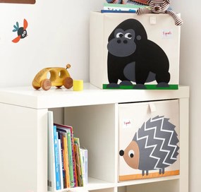 3Sprouts Τετράγωνο καλάθι για τα παιχνίδια, Gorilla