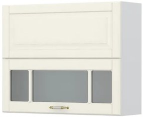 Ντουλάπι κρεμαστό Toscana V7-90-1K1SP με βιτρίνα - 90.00Χ32.00Χ72.00cm