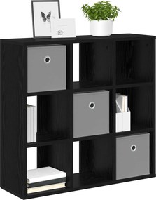 vidaXL Πλαϊνό γραφείο Μαύρη Οξυά 73,5 x 24 x 69,5 εκ.