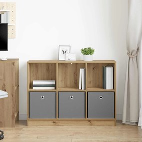 vidaXL Πλαϊνό γραφείο Artisan Oak 102 x 32 x 73,5 εκ